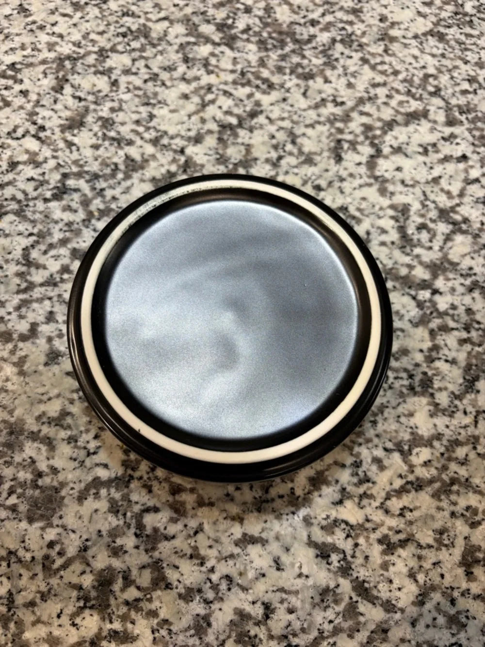 Matte Black Ceramic Food/Water Bowl